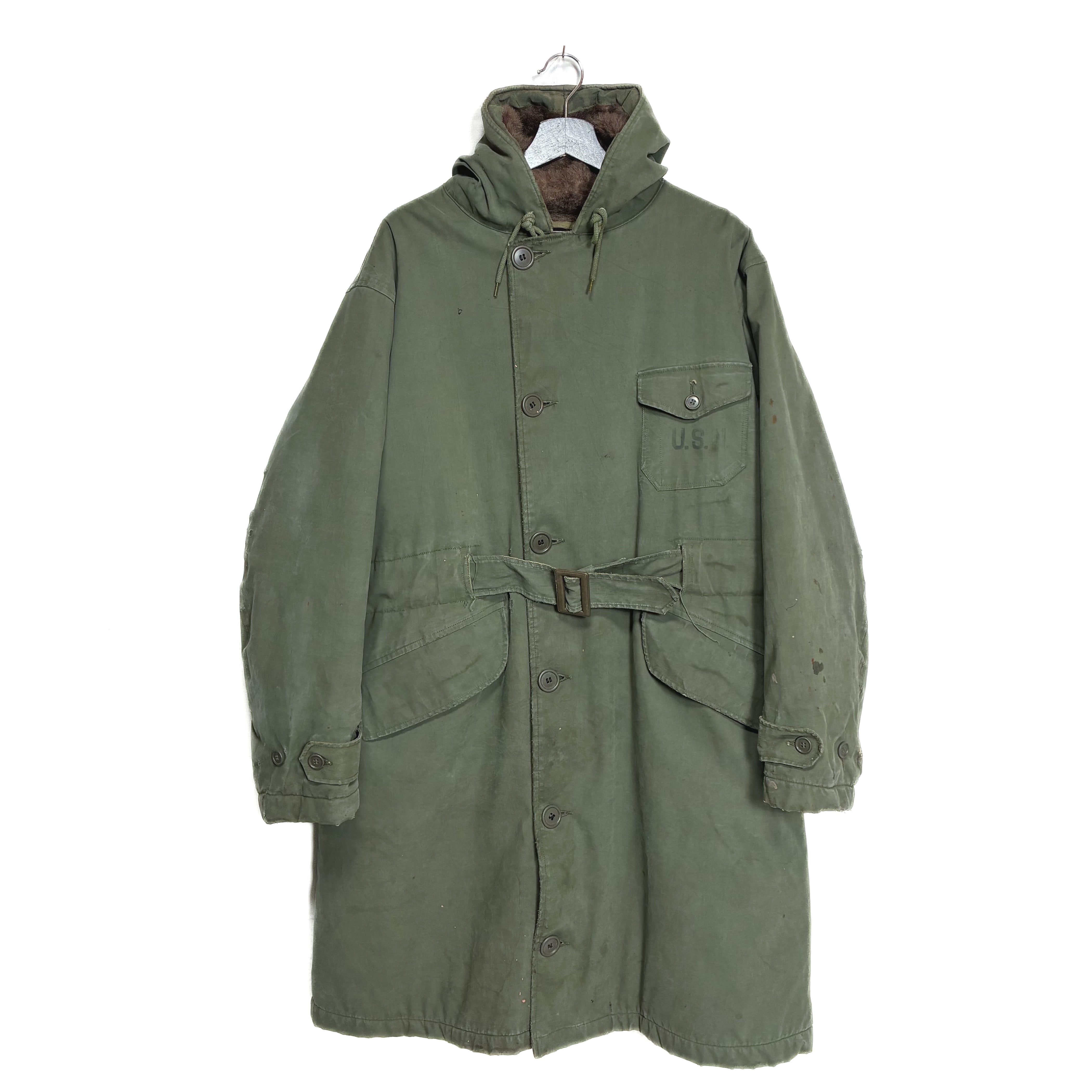 米軍 実物 シップボード 希少 ナイロン コールドウェザージャケット XL