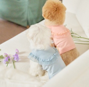 即納【MYLITTLEDOG】Blossom Sweatshirt (peach)