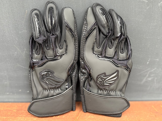 パフォーマンスUP！高校野球対応モデル【Genuine】ブーストバッティンググローブ　ブラック×ブラック