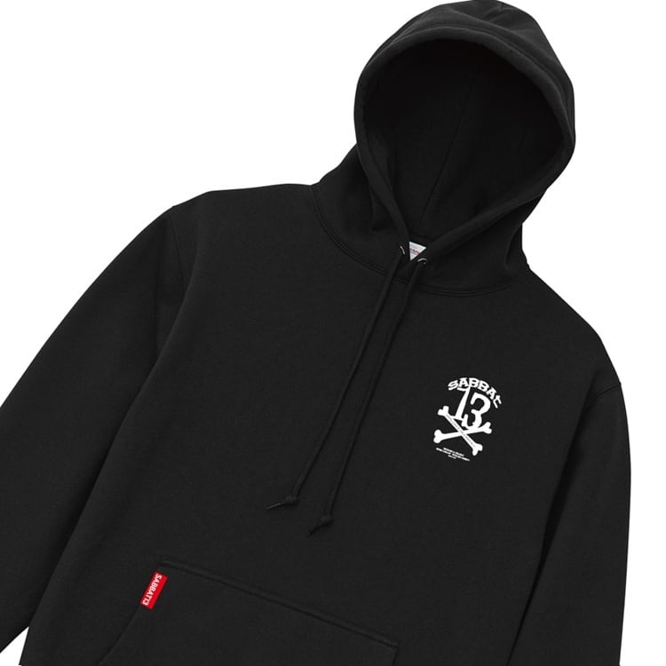 予約品】SABBAT13 サバトサーティーン サバト13「13X-BONE HOODIE」裏