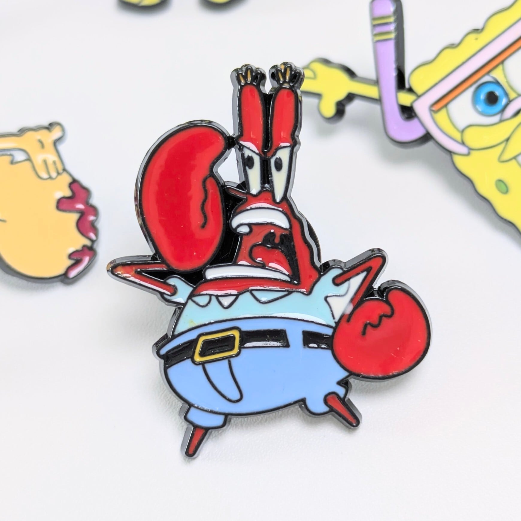 送料無料！ ★ピンズ PINS★ピンバッジ 【 SpongeBob SquarePants（スポンジボブ）】ピンズ 6Pセット / ピンバッジ / PINS〚アメリカン雑貨 アメトイ〛