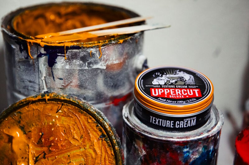 再入荷】UPPERCUT DELUXE テクスチャークリーム 100g（オレンジの