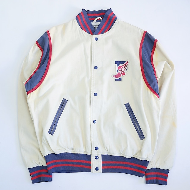 1992 POLO RALPH LAUREN P-WING COTTON VERSITY JACKET