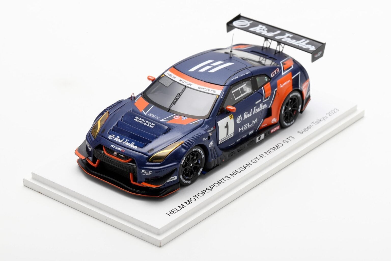 スーパー耐久2023 SPARK 1/43スパーク super 耐久 ミニカー Spark 1/43 2023 Super-Taikyu HELM MOTORSPORTS GT-R | HELM