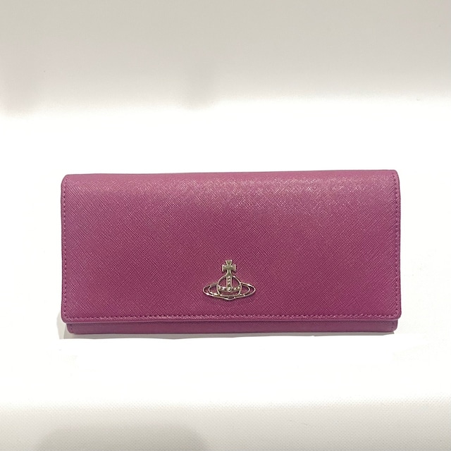 Vivienne Westwood ヴィヴィアンウェストウッド 長財布 51120005-SAFFIANO/PURPLE/J401