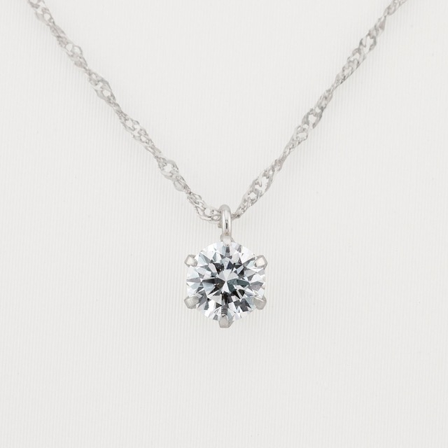 AMERIS 高品質 天然ダイヤモンド】 ネックレス Pt900 D0.173ct M VS2 