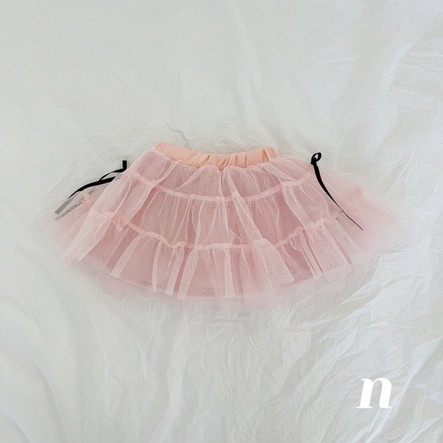 ラスト1 ivory S【即納】<ninibello>  Princess skirt