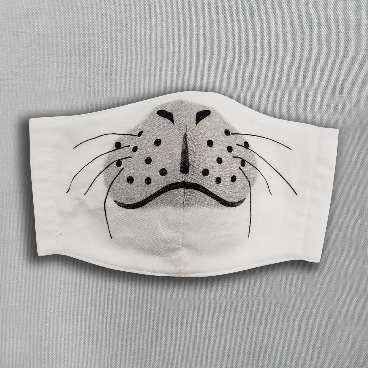 子アザラシ 動物マスク 藍染アイテム 動物マスク 布製マスクの製造販売 水野染工場