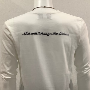Kepler1649c ( ケプラー1649c ) 七分袖 Tシャツ オフホワイト
