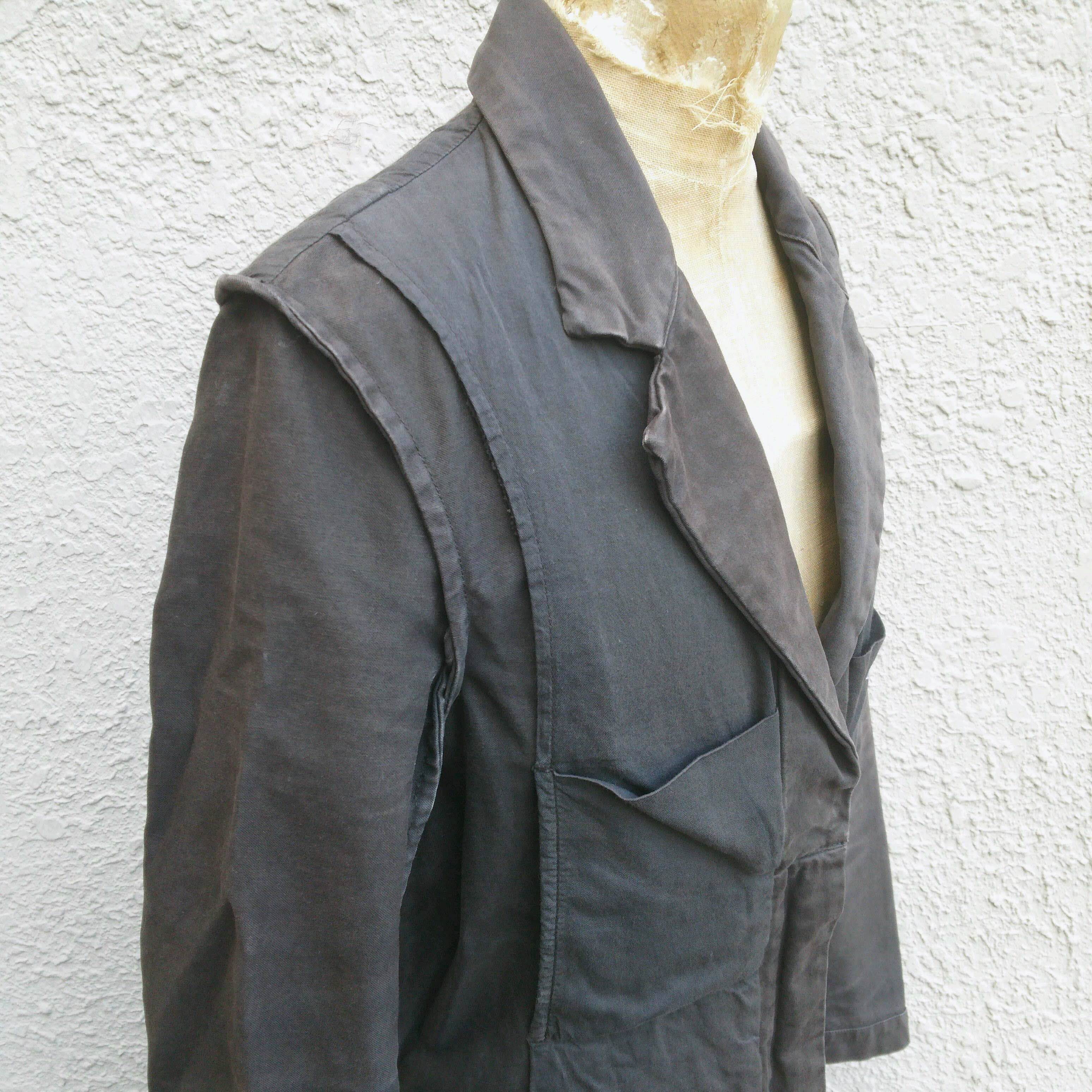 【国内正規品/2004AW】マルタンマルジェラMARTIN MARGIELA 6/MM6/リバーシブル/ミリタリー/コート/38/ここのえ/