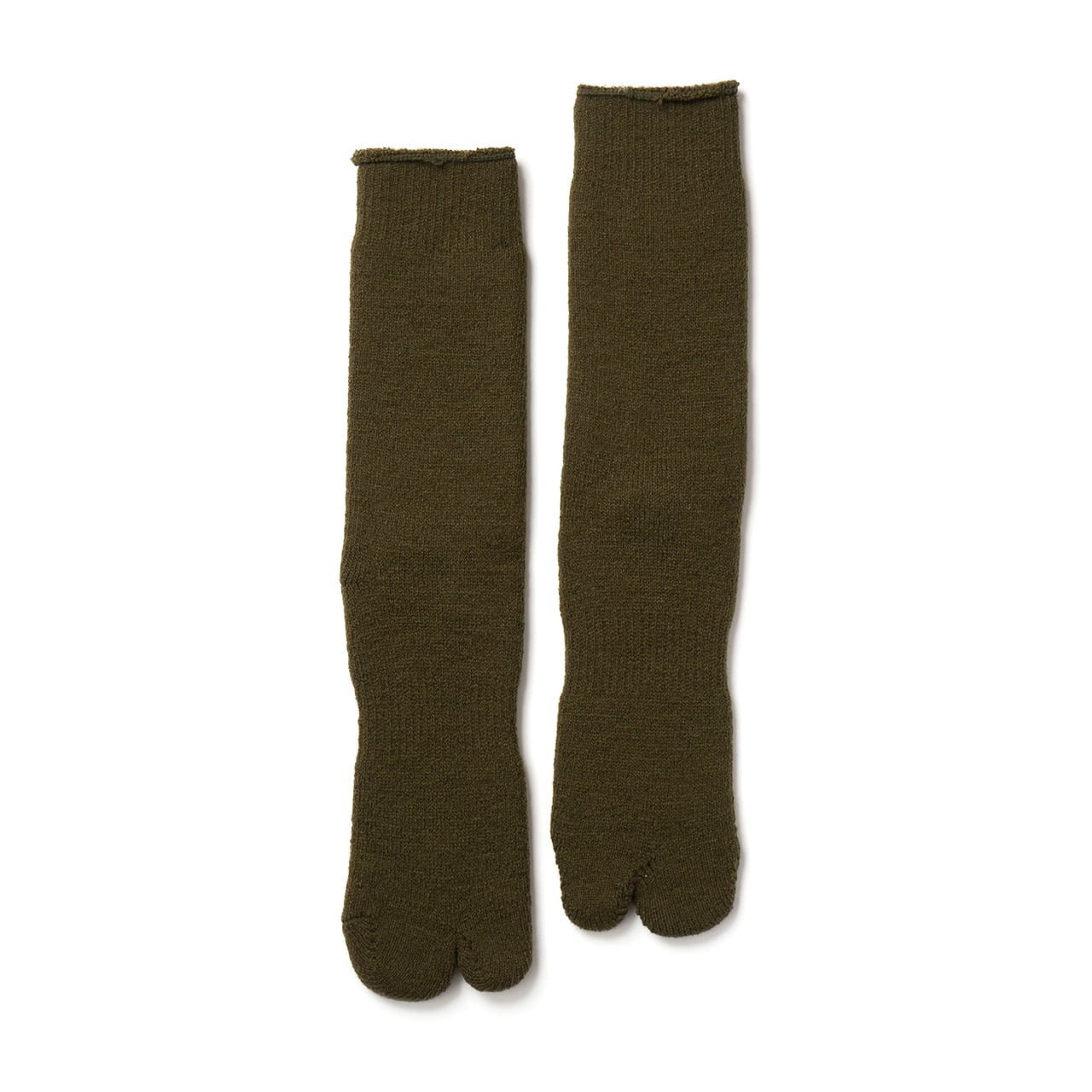 Brushed Pile Socks(Army Green)