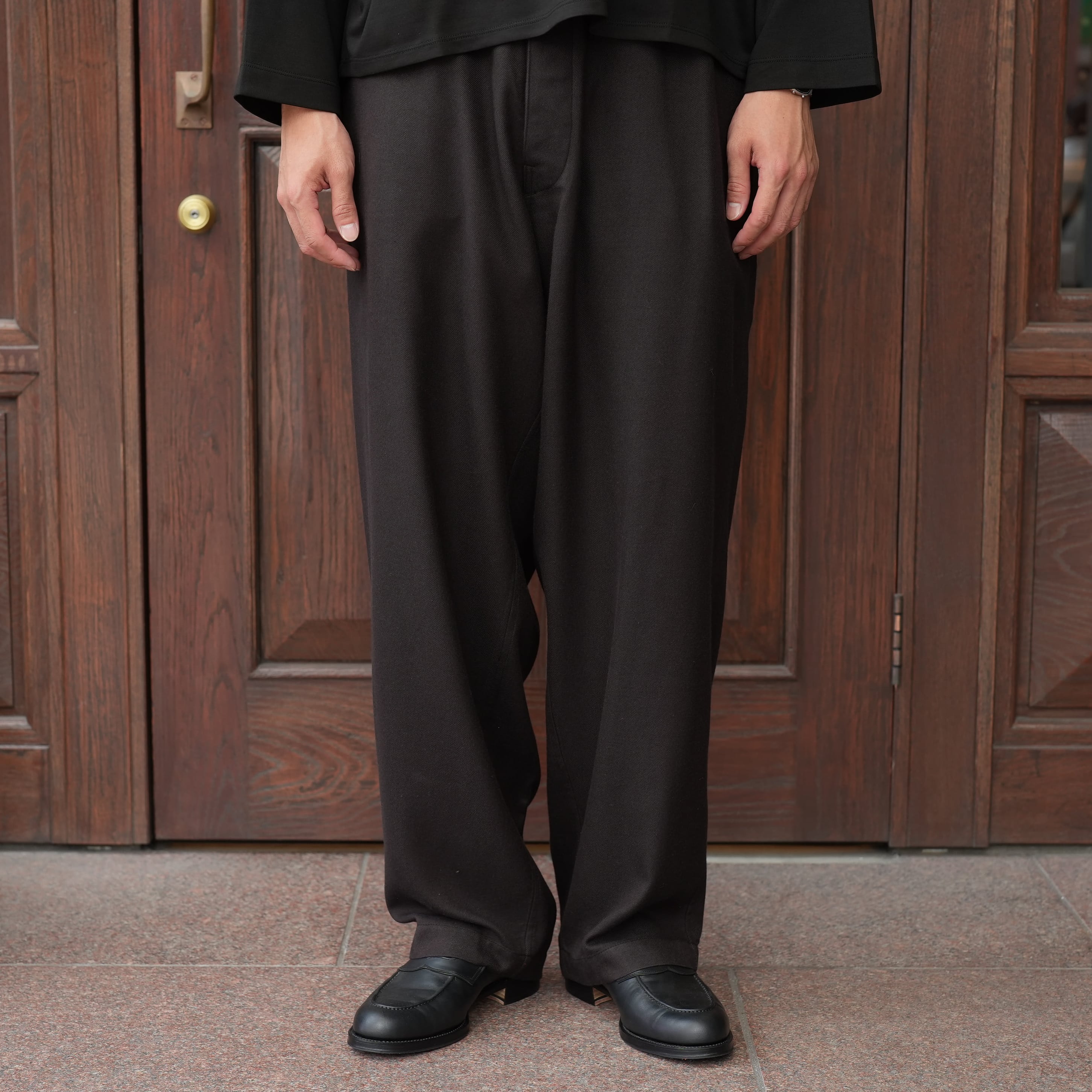 AUBERGE(オーベルジュ) 26AW "CHARLY" -Charcoal Brown-