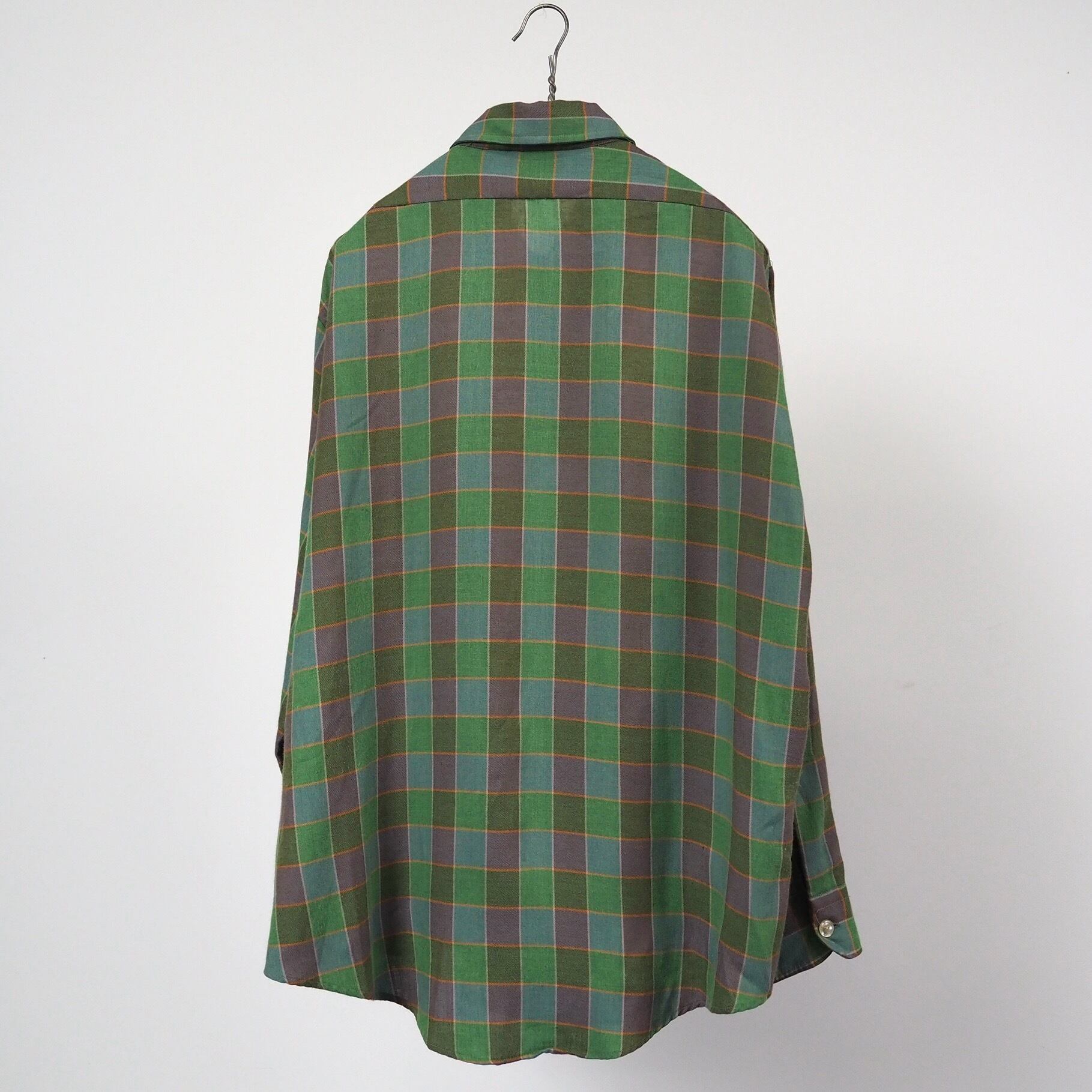 70's TOWNCRAFT Plus PENN PREST shirt L タウンクラフトプラス