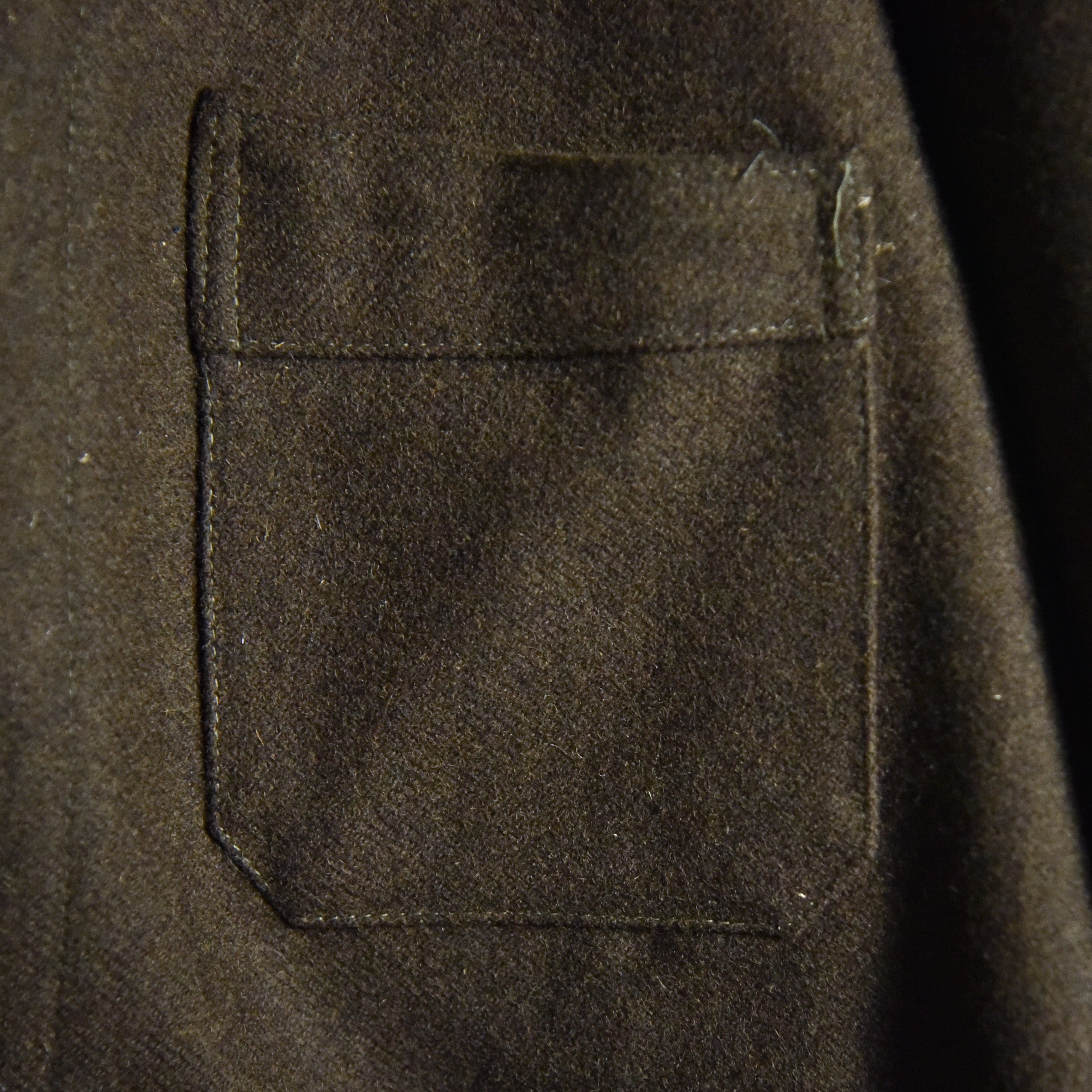 DEAD STOCK】Italian Army Wool Hospital Jacket イタリア軍 ウール