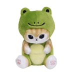 mofusandぽてたまぬいぐるみ かえるにゃん ベージュ(7448904)