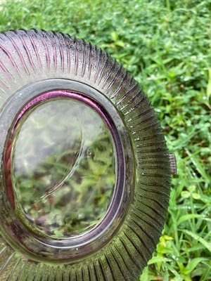 soga glassのオーバルプレート