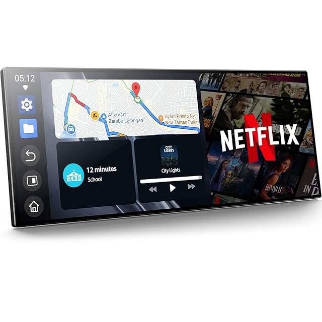 Volamディスプレイオーディオ 10.25インチ2画面分割 YouTubeやNetflix