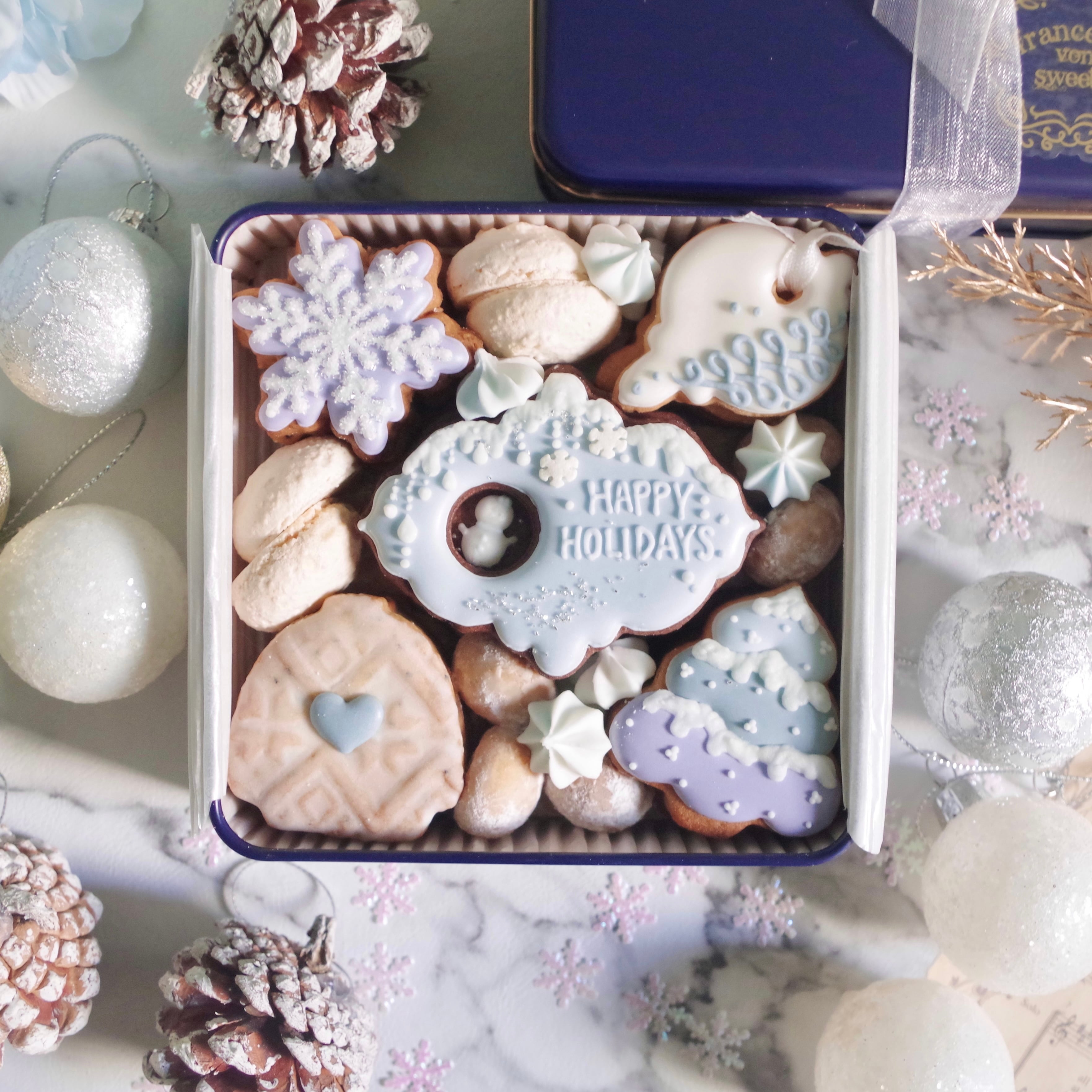 WINTER WONDERLAND アイシングクッキー缶 | Francesca von Sweets