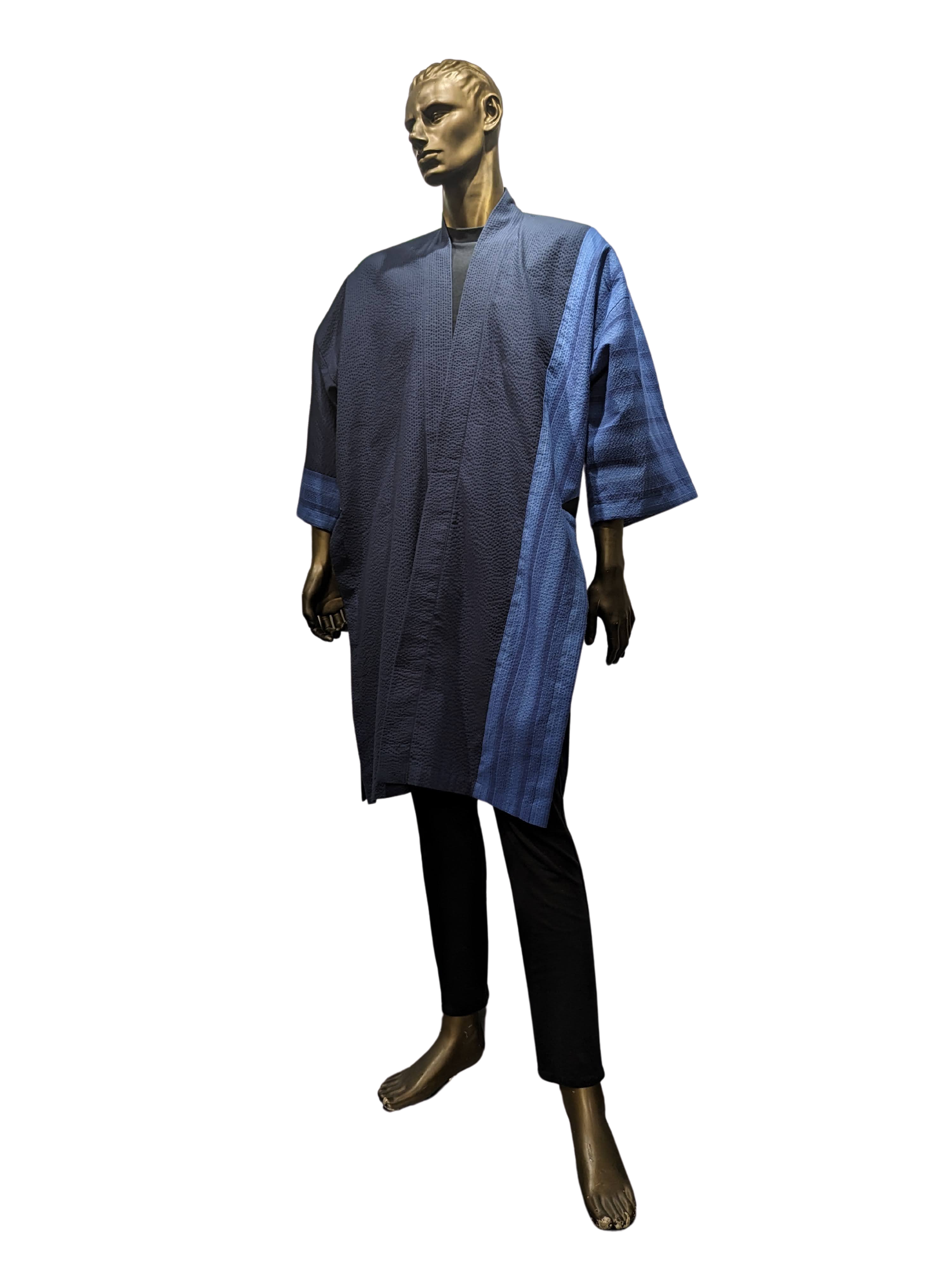 【遠州織物】ロング法被(はっぴ)長袖