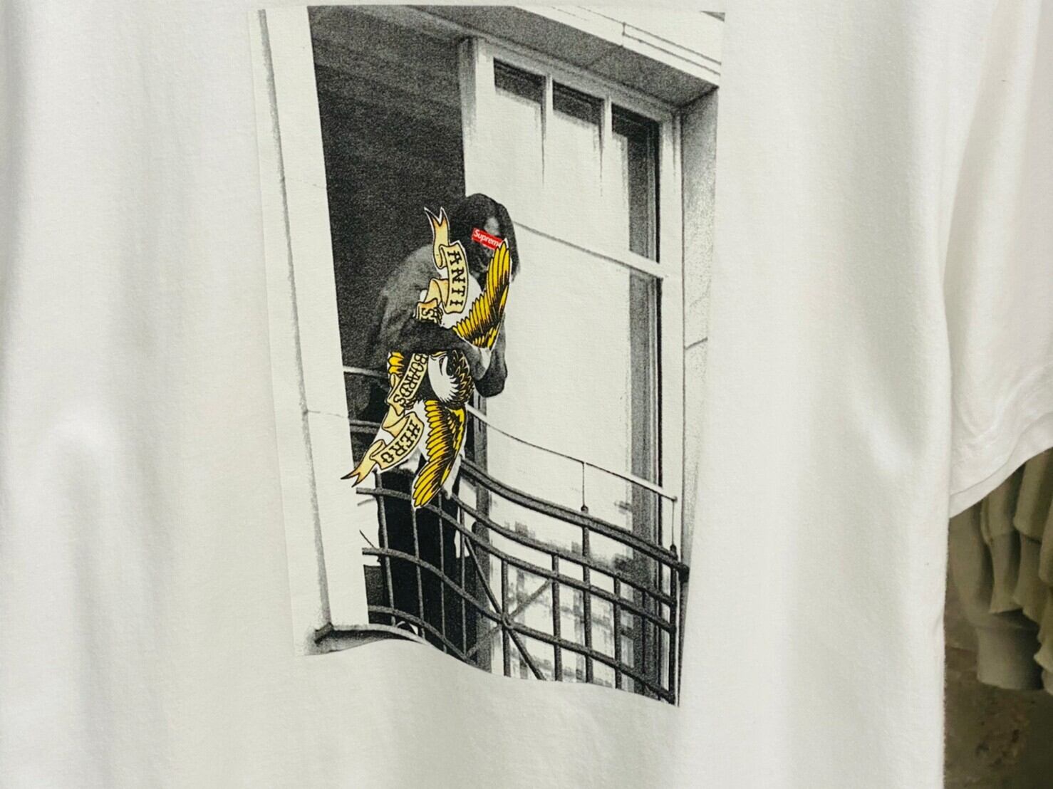 Supreme ANTIHERO Balcony Tee 白 M
