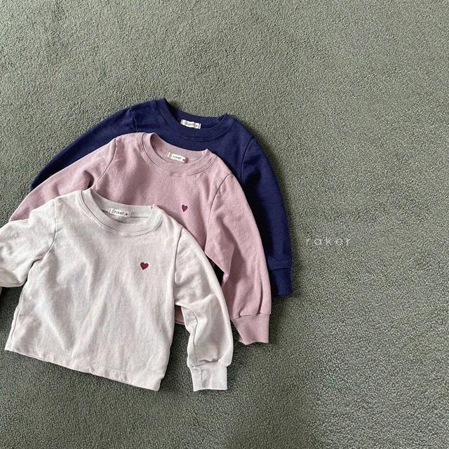 【取寄】raker｜sugar heart tee｜シュガーハートT｜XS-2XL｜kids｜26 autumn
