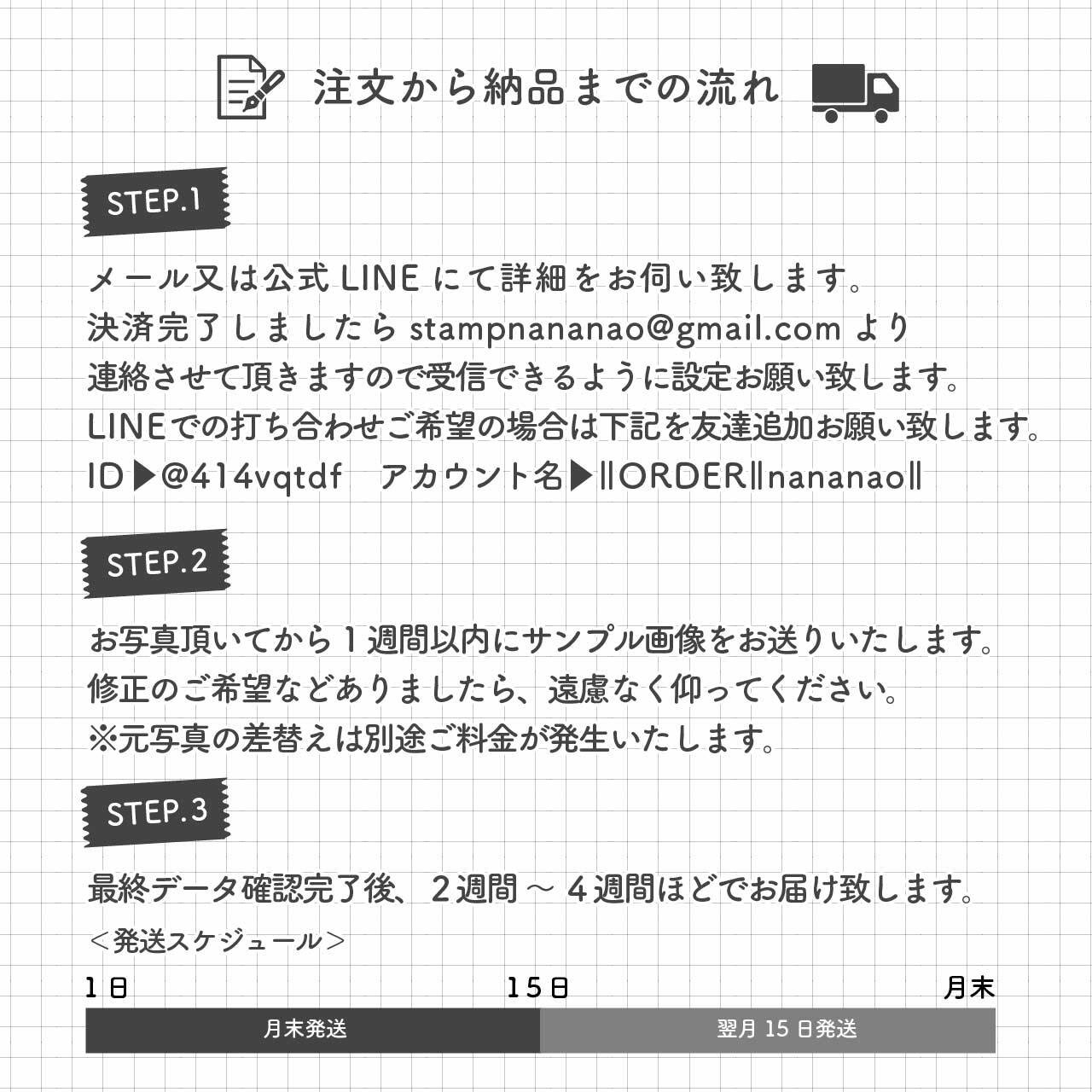 オーダーステッカー｜オーダーシール｜丸シール｜3cm｜24枚 