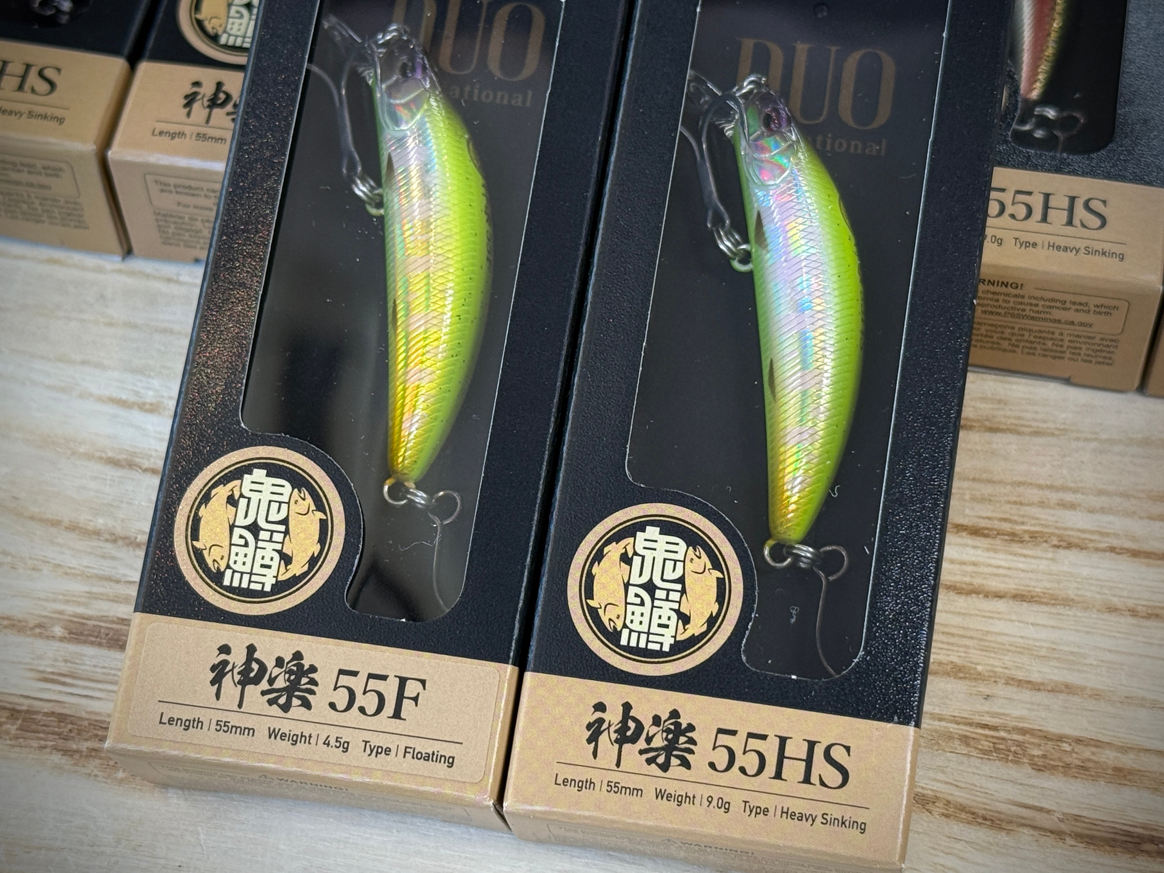 DUO 鬼鱒 オニマス 神楽 55F/55HS【2026年新サイズ】 | Fishing Tackle