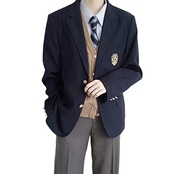 ブレザー ボタン 16個セット 直径15mm/20mm/25mm メタルボタン 交換 補修 学生服/スーツ/コートなど 洋服用 アクセサリー DIY 手作り (ゴールド)