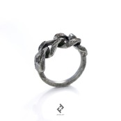 +cadenas・リング (black)