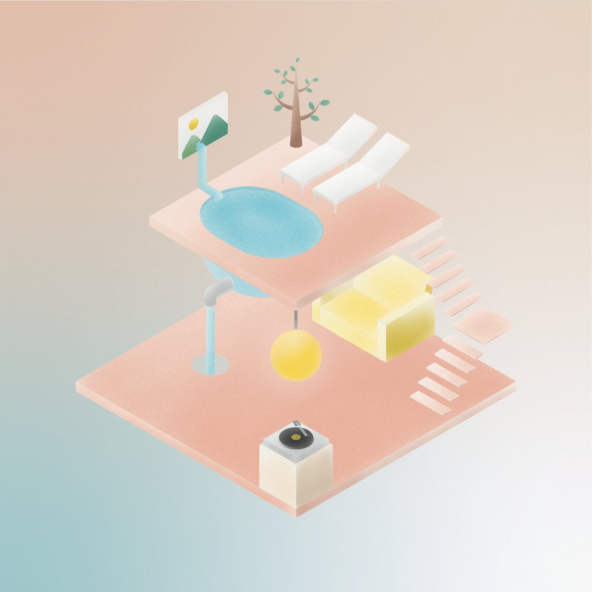 yamanohiroyuki - OPEN HOUSE (LP)