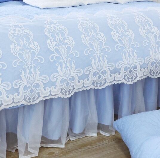 SALE!!】即納☆クラシカルレースデザイン キルティングカバー チュール