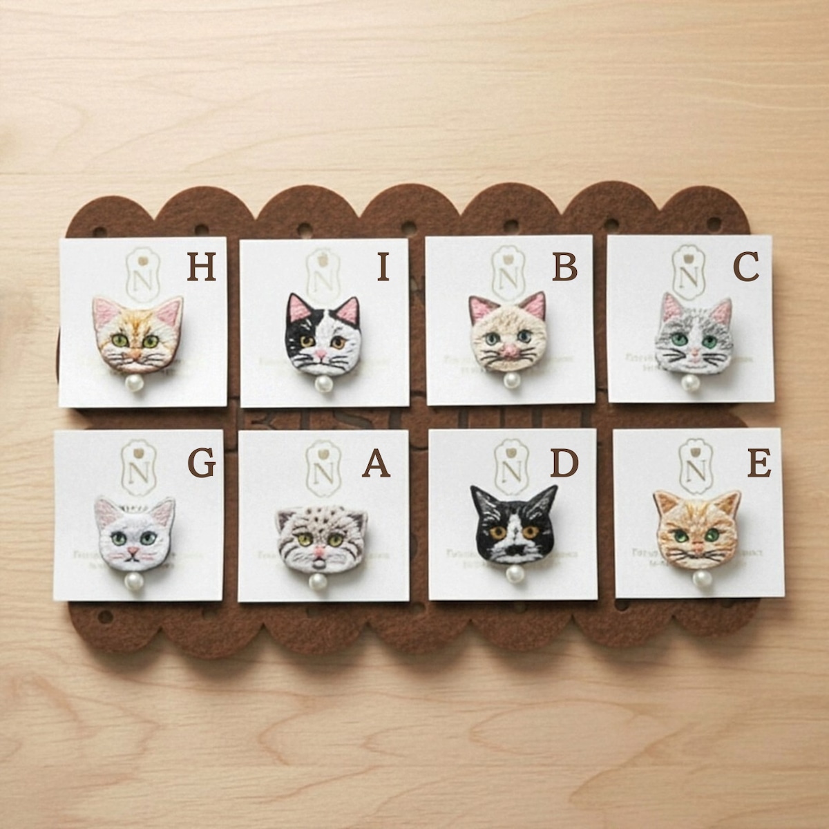 ★★専用ページ　猫　刺繍　ブローチ ハンドメイド猫刺繍ブローチ | UMEYA公式オンラインショップ