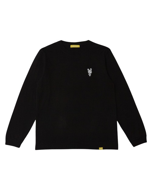 USAGI LONG SLEEVE TEE BLACK