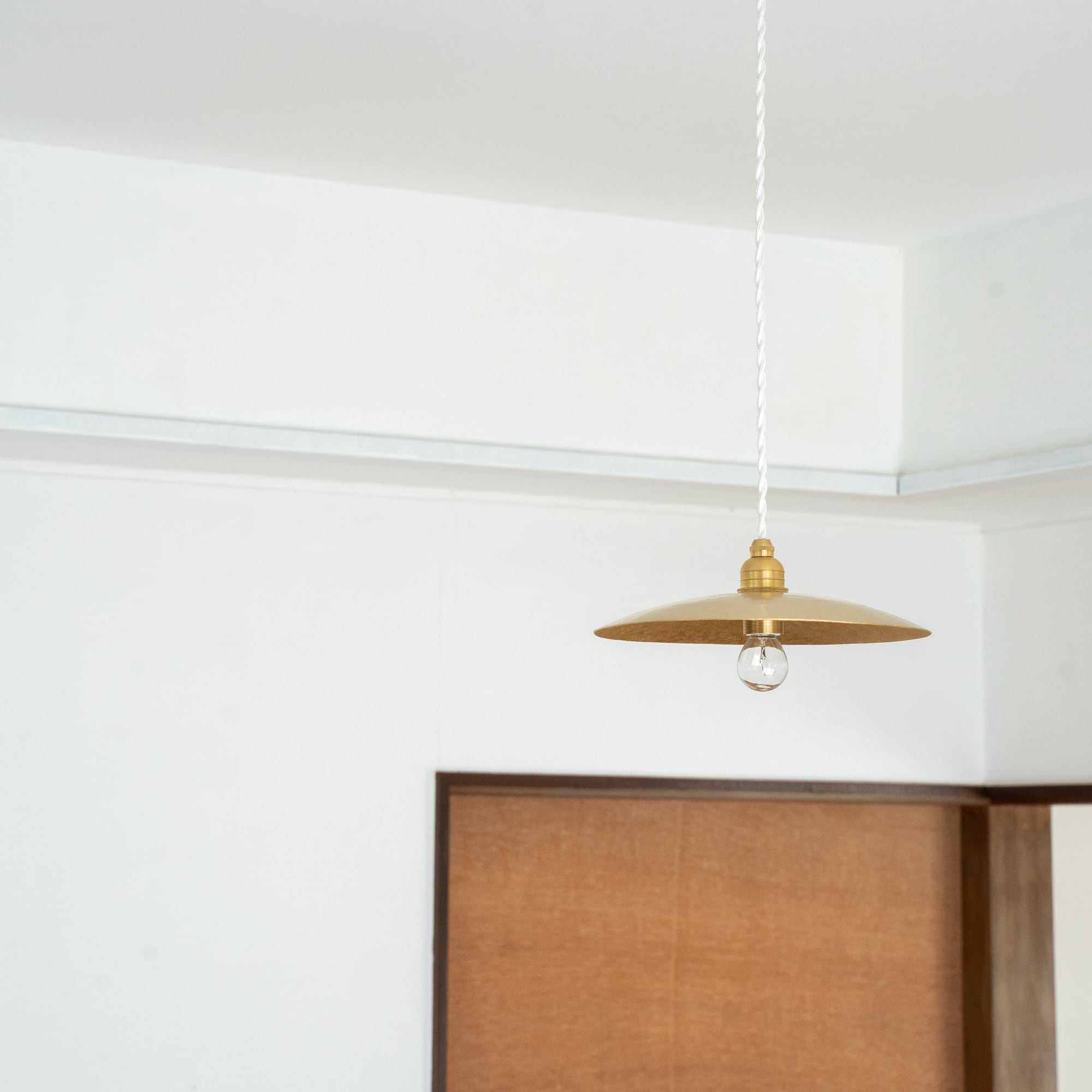 受注製作】ペンダントランプE17 ＜コリーヌ230＞ / 真鍮 pendant lamp