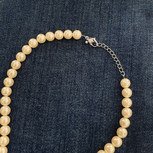 msstyleオリジナルパールビジューネックレス