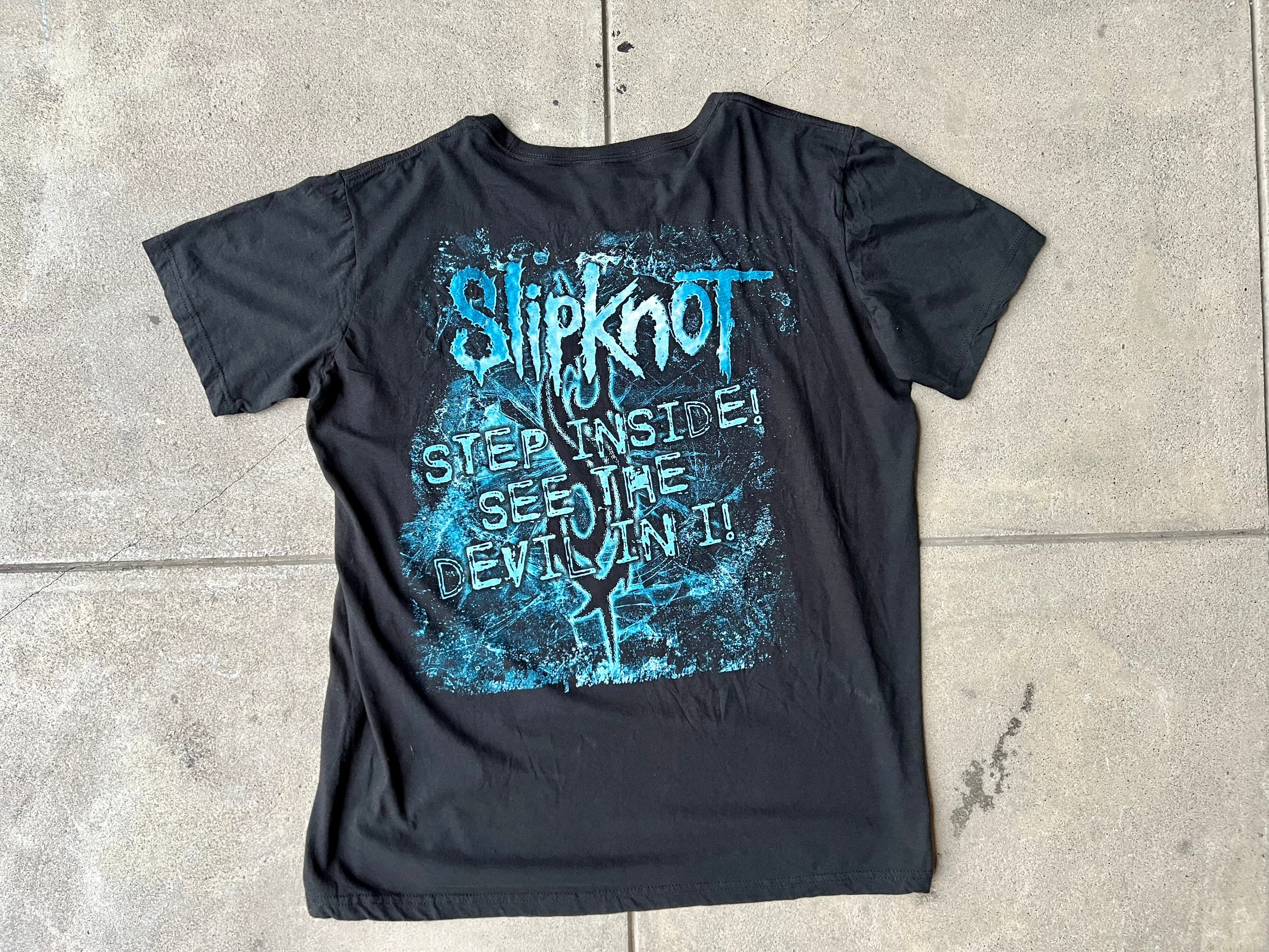 1990年代/2000年代/SLIPKNOT/スリップノット/バンド プリントTシャツ