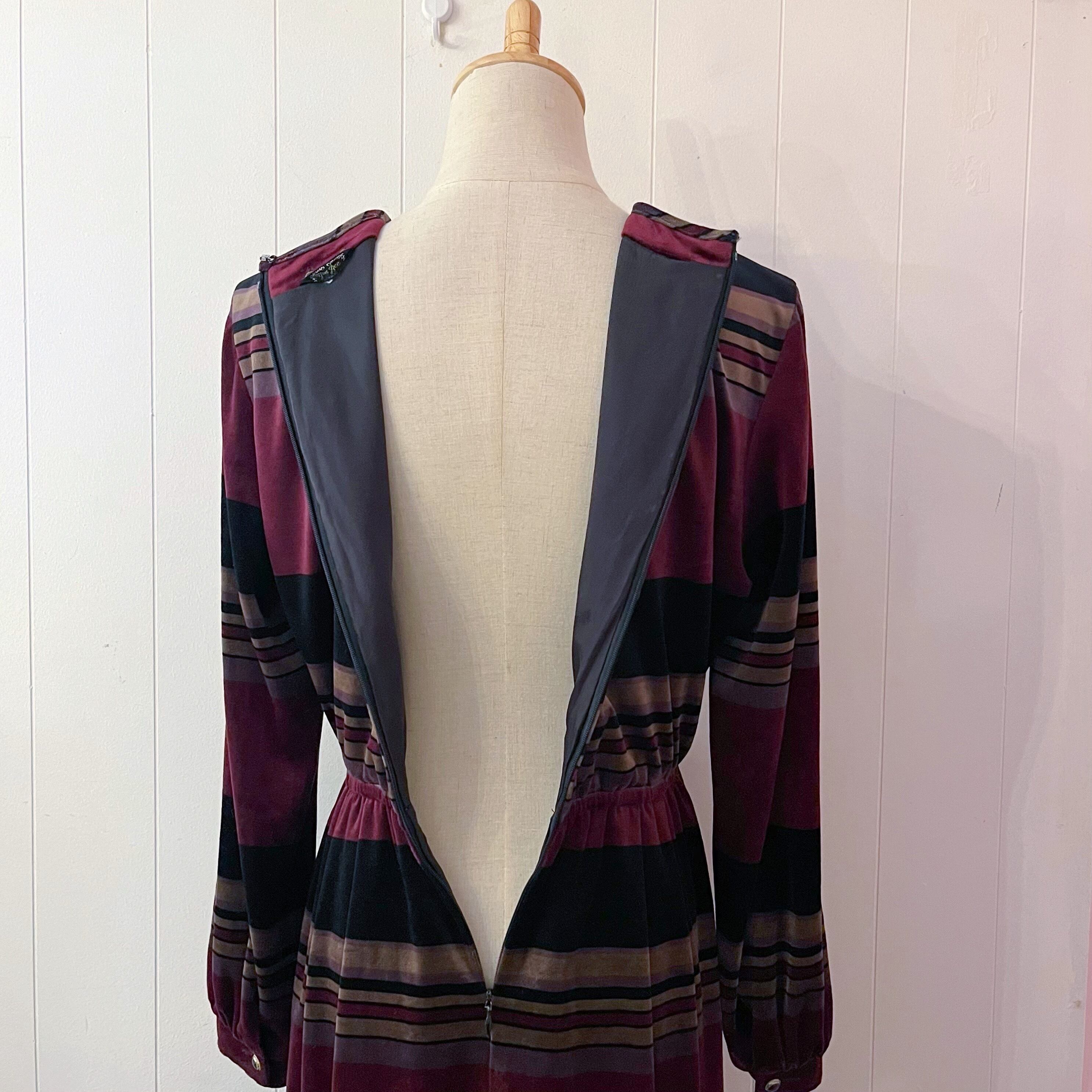 black bordeaux border velours one-piece