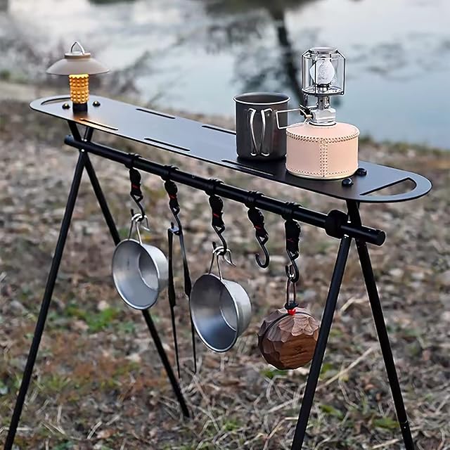 ハンギングラック キャンプ ラック ランタンスタンド ランタンハンガー ハンギングラック ランタンスタンド ランタンハンガーハンガーラック