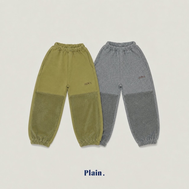 【取寄】plain|acorn jogger pants|どんぐりジョガーパンツ|XS-XL|kids|26 autumn