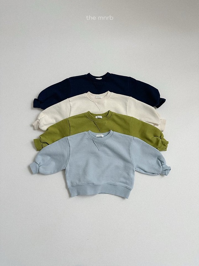 【予約】Bubble Sweatshirt / minirobe
