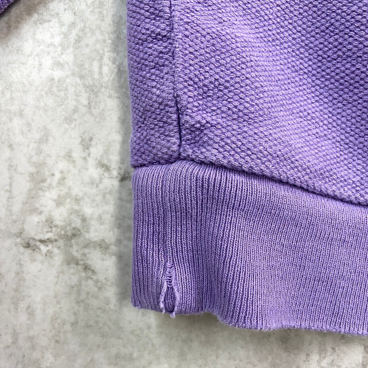 90年代 USA製 LANDS'END ランズエンド 鹿の子スウェットシャツ