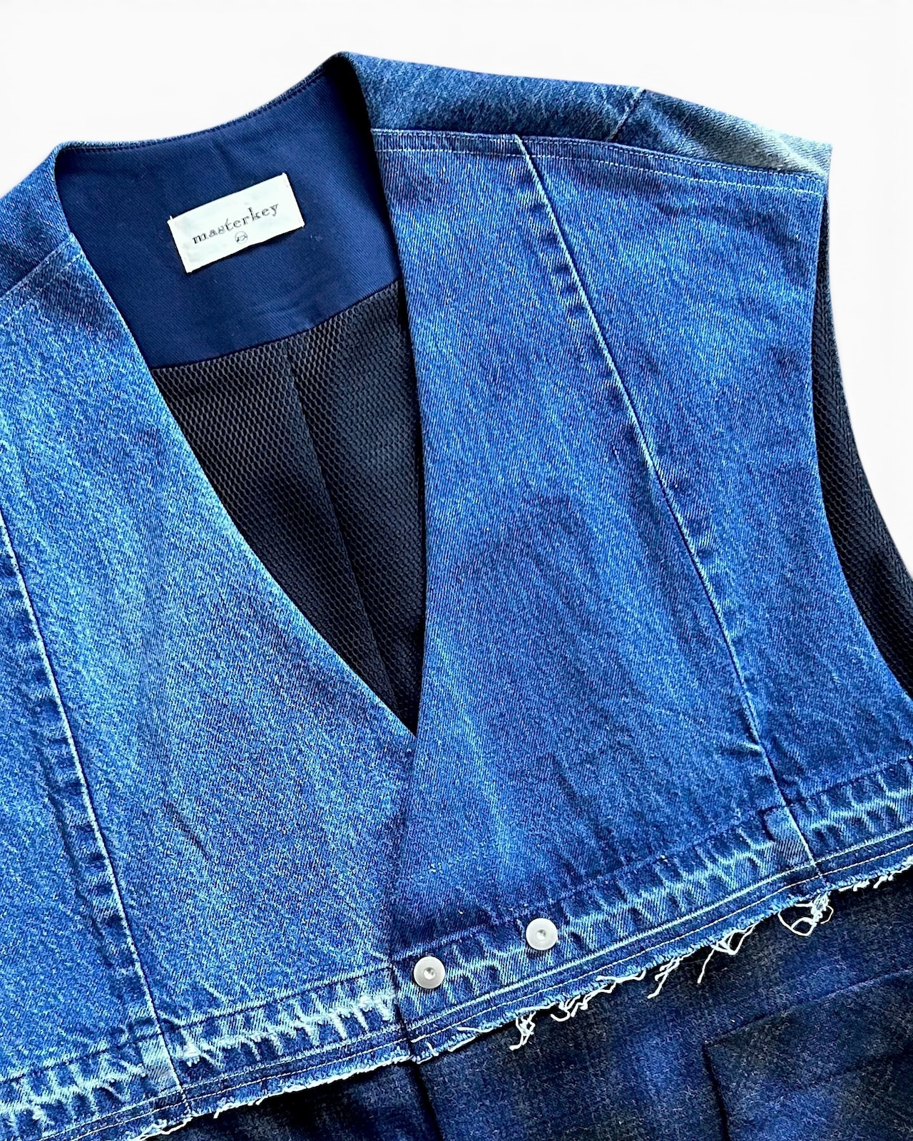 MK27A-V-01  CLOAK-VEST  #BLU  TYPE２