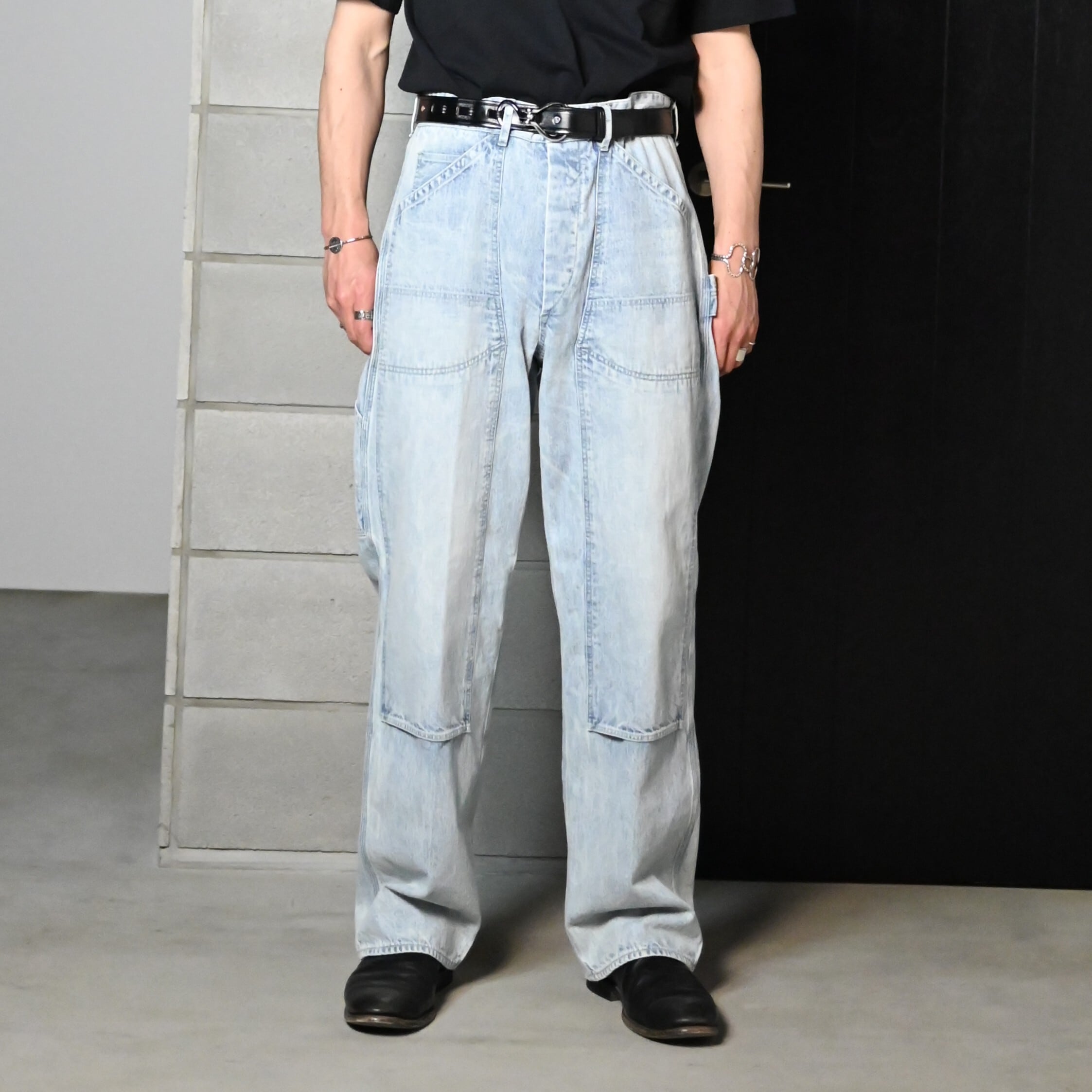 OLD JOE / DOUBLE CLOTH SNUGGER TROUSER | GANKO OLD JOE / DOUBLE CLOTH SNUGGER TROUSER | GANKO
