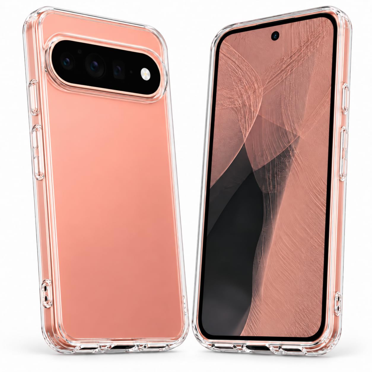 【UNEED】google pixel 11 pro xl ケース TPU 超薄型 全面保護ケース グーグルピクセル11pro xl スマホケース 透明クリアケース pixel11pro xl 用の カバー 耐衝撃 擦り傷防止吸収柔らかい手触り