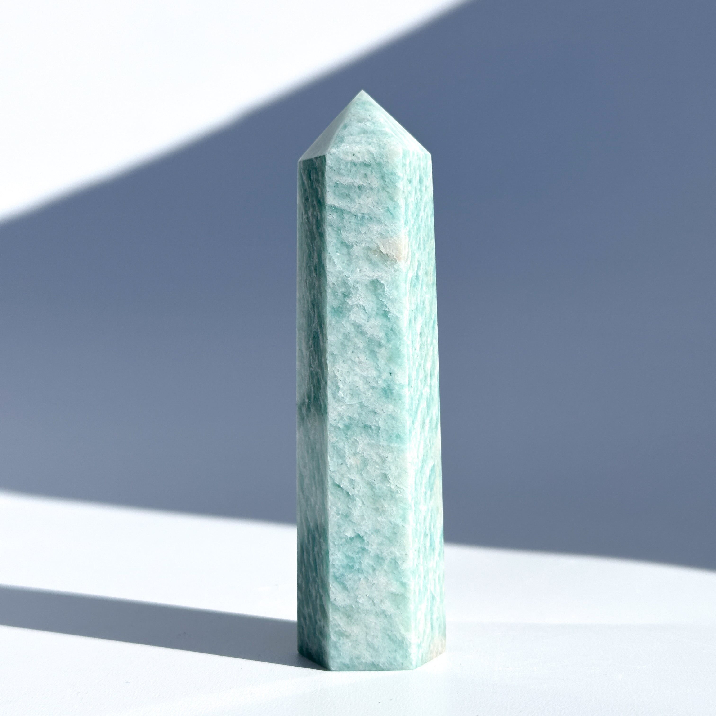 アマゾナイト タワー型33◇Amazonite◇天然石・鉱物・パワーストーン