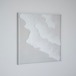 【Beach 40×40cm】海の絵  ホワイト