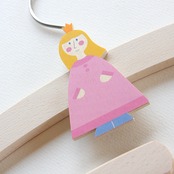 ヘラー社 ハンガー6本セット プリンセス