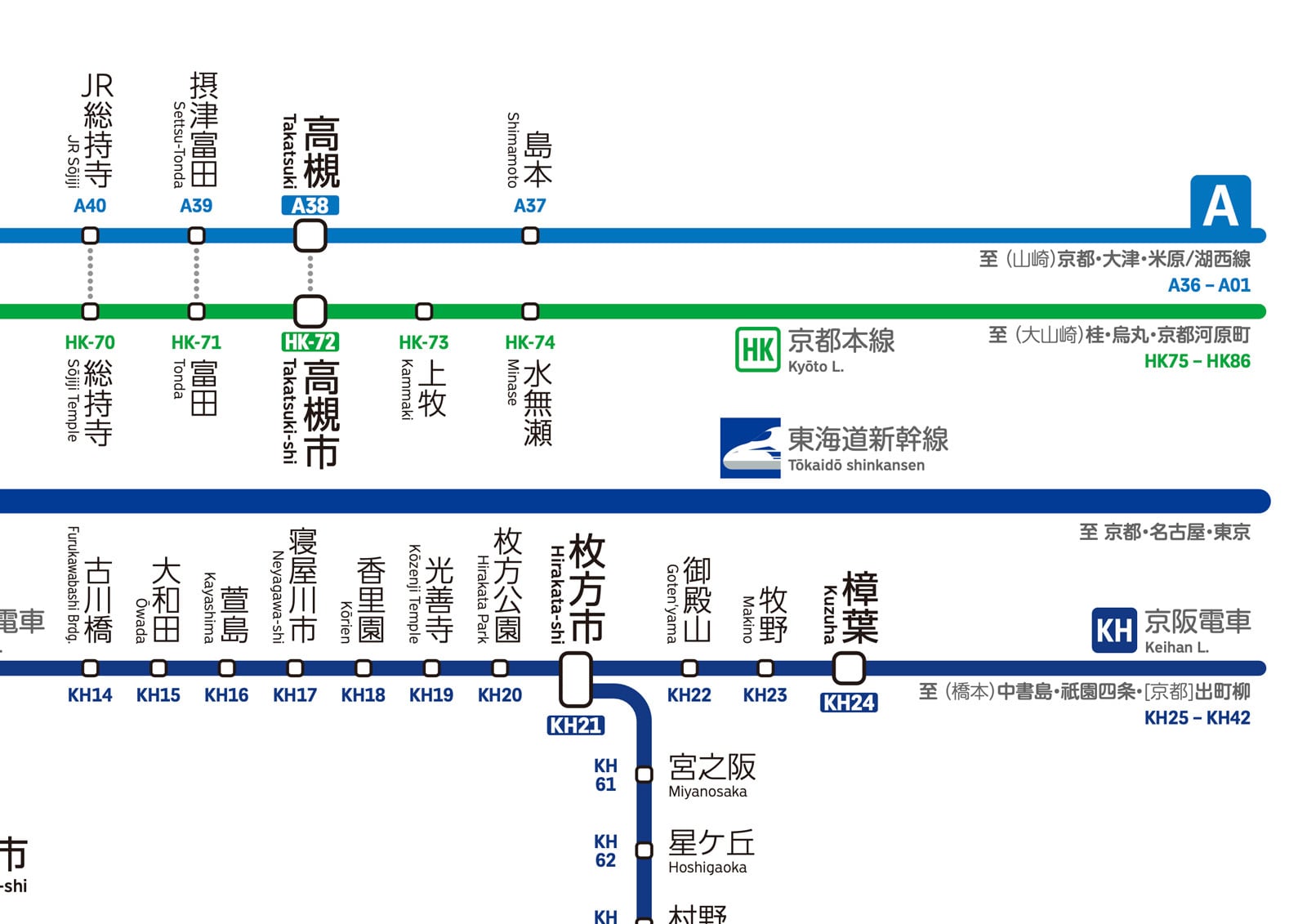 ヨンナナ路線図-27-大阪府の鉄道 (Osaka / デジタル / PRO) | 小江戸
