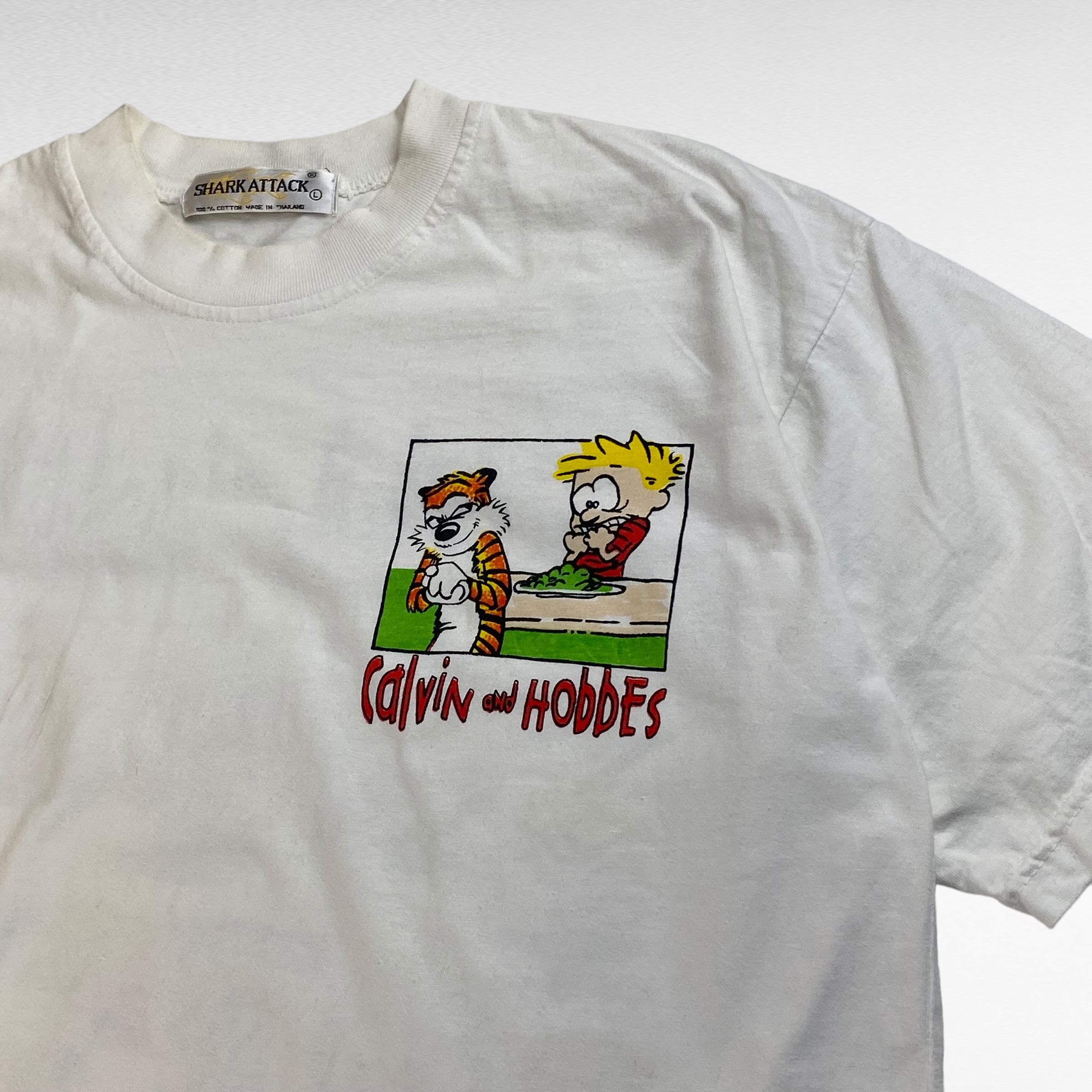 90's】カルビン&ホッブス L 半袖Tシャツ アメリカ漫画 90's】カルビン&ホッブス L 半袖Tシャツ アメリカ漫画