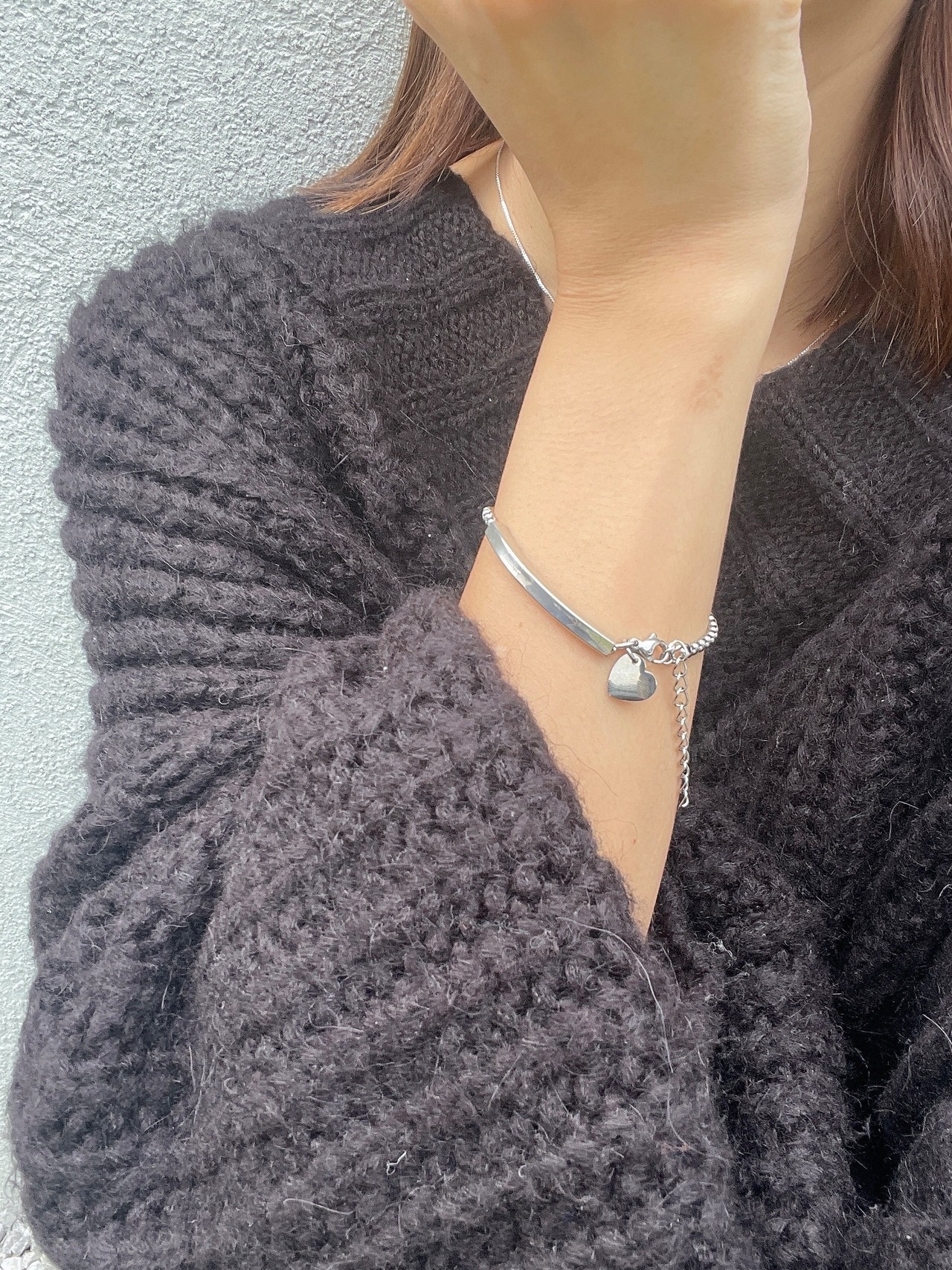 カーブラインボックスブレスレット